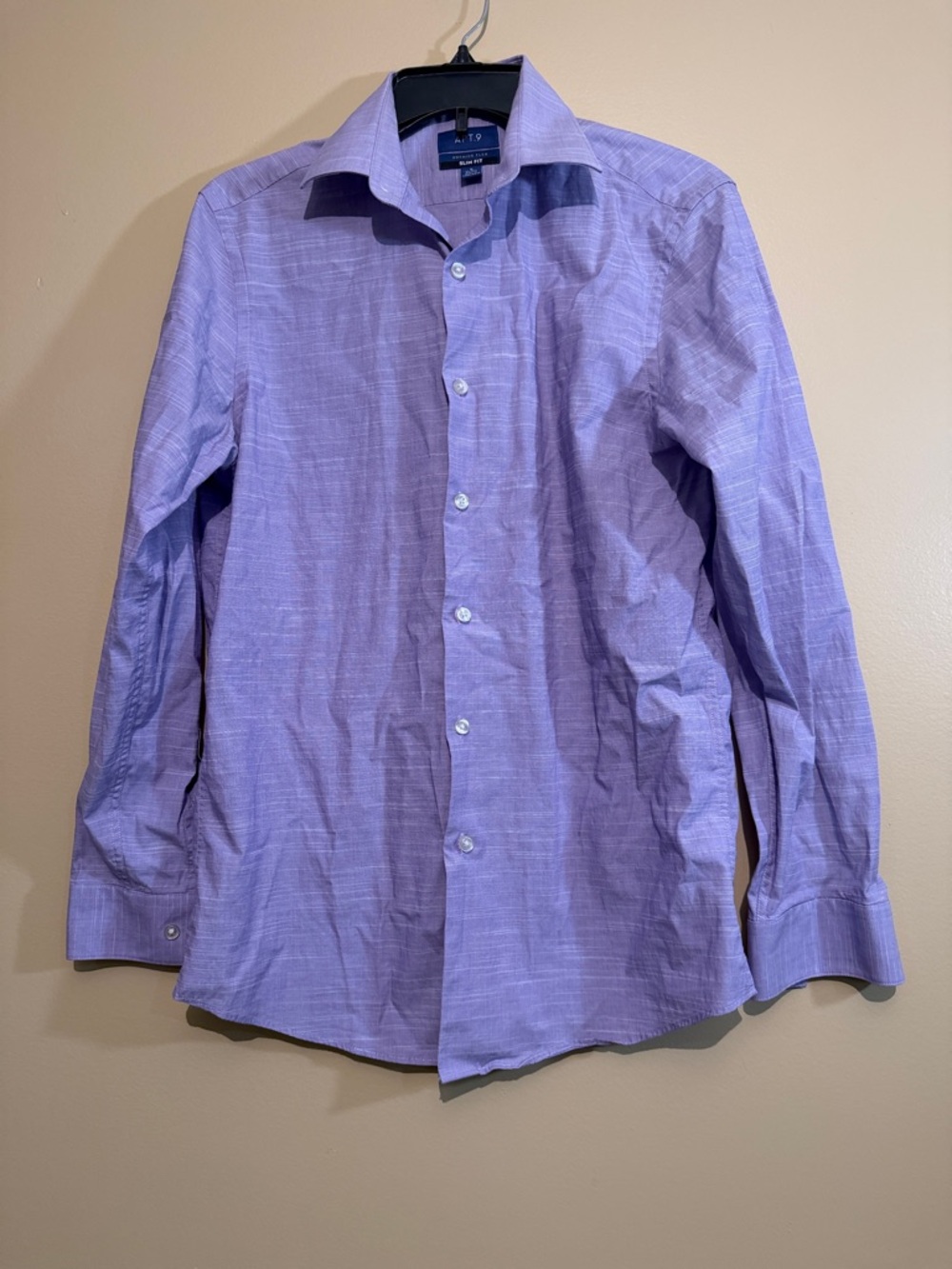 Apt. 9 Men's Light Purple Dress Shirt